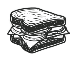 Random Sandwich Logo