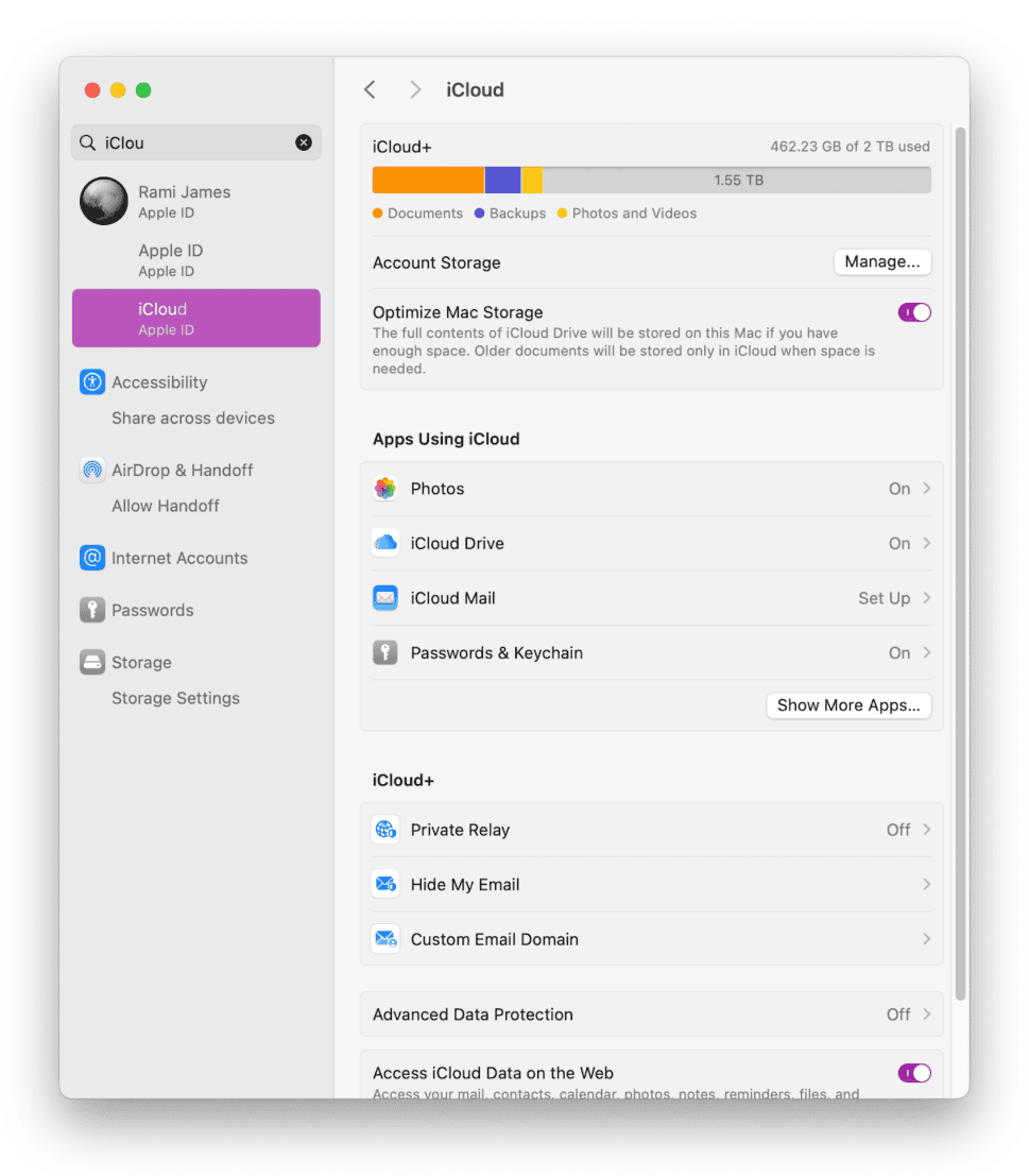 iCloud Drive